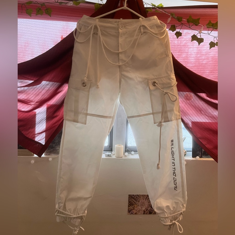 Hyein Seo Light in the Dark Cargo Pants